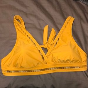 Plus size mustard colored bikini!